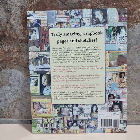 The Amazing Page 650 Scrapbook Page Ideas Tips and Techniques Paperback 2006 - Picture 2 of 13